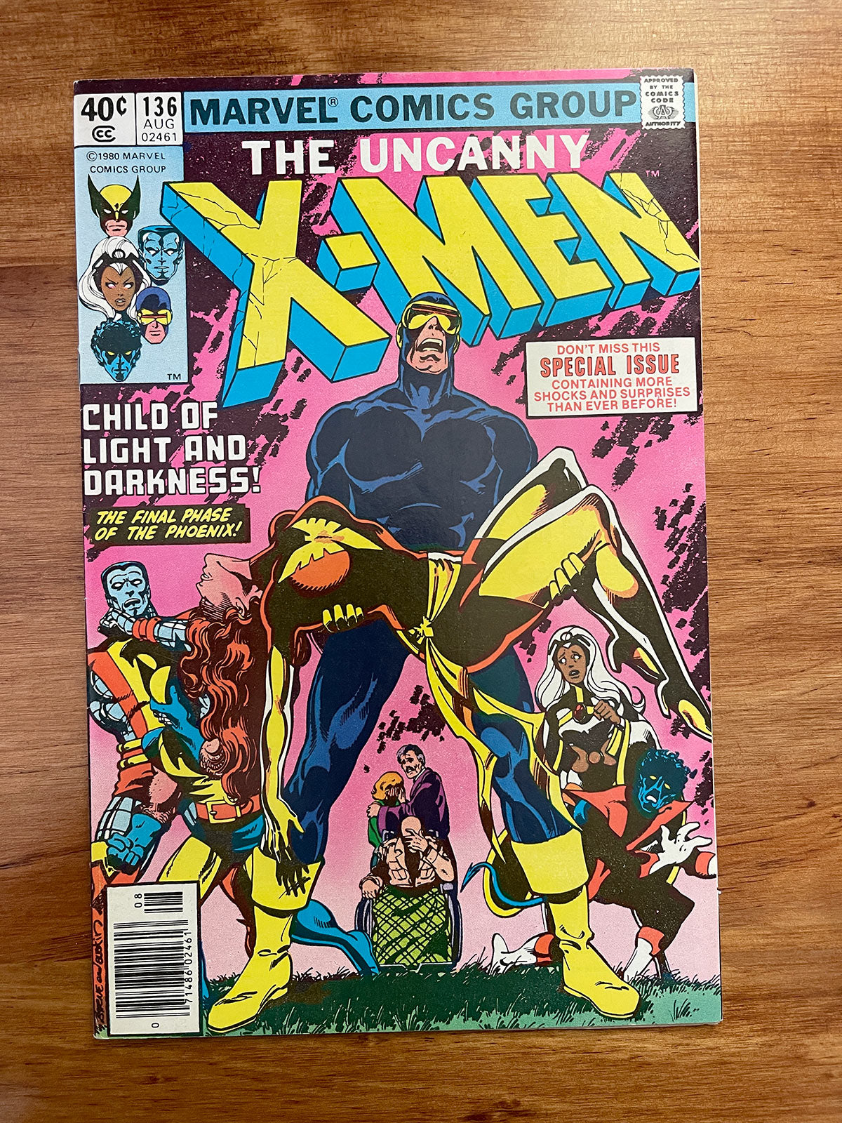 Uncanny X-Men #136 - 1980 Dark Phoenix Saga - FN+