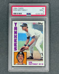 Don Mattingly - 1984 Topps #8 Rookie Card – PSA 9