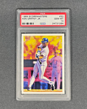 Ken Griffey Jr. – 1989 Scoremasters #30 - PSA 10