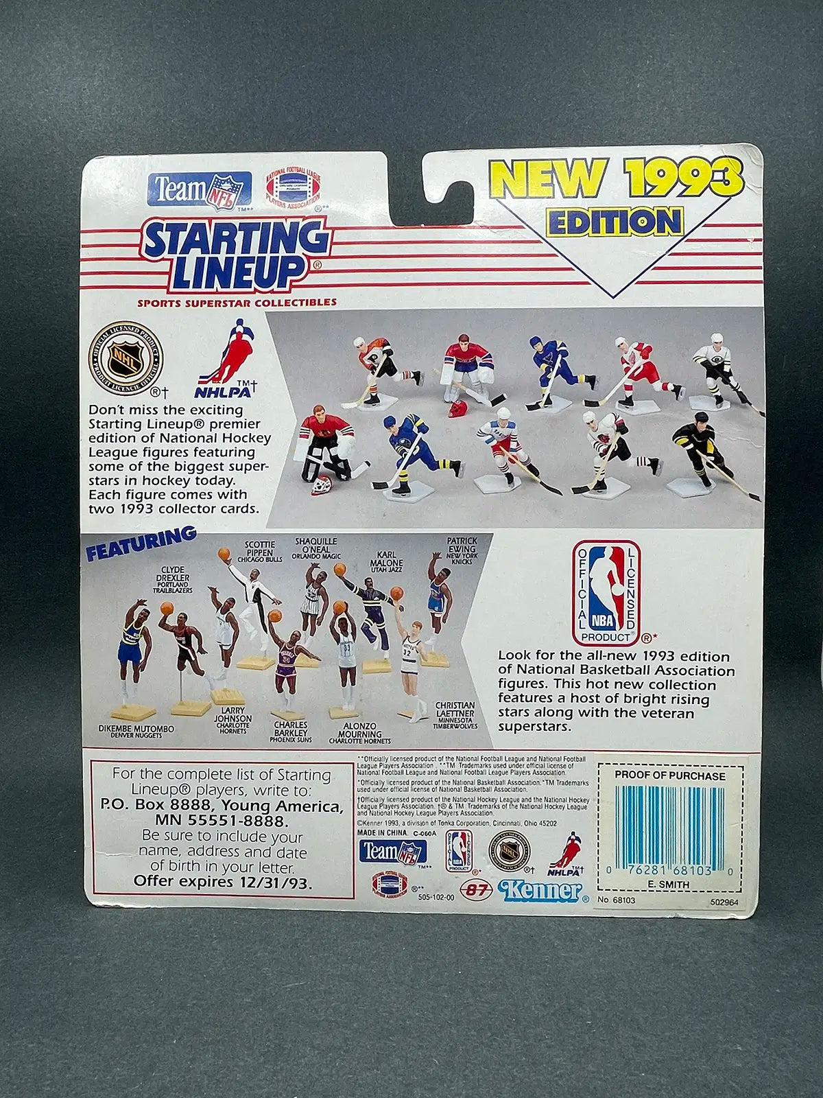 Emmitt Smith - 1993 Custom Hand-Painted Starting Lineup Figure