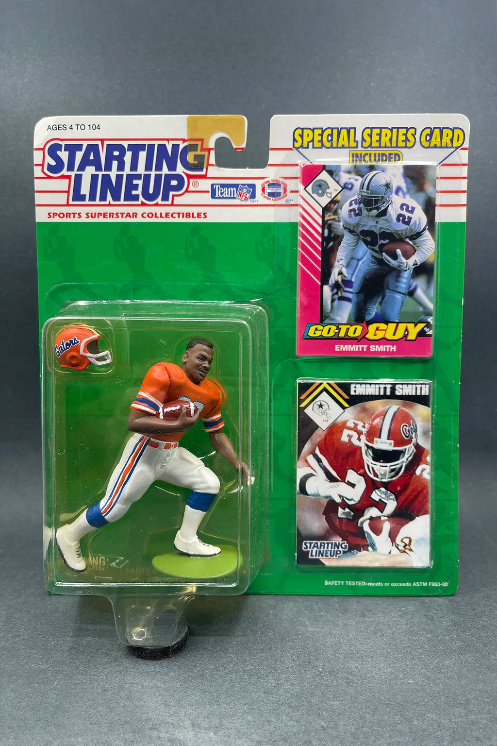 Emmitt Smith - 1993 Custom Hand-Painted Starting Lineup Figure