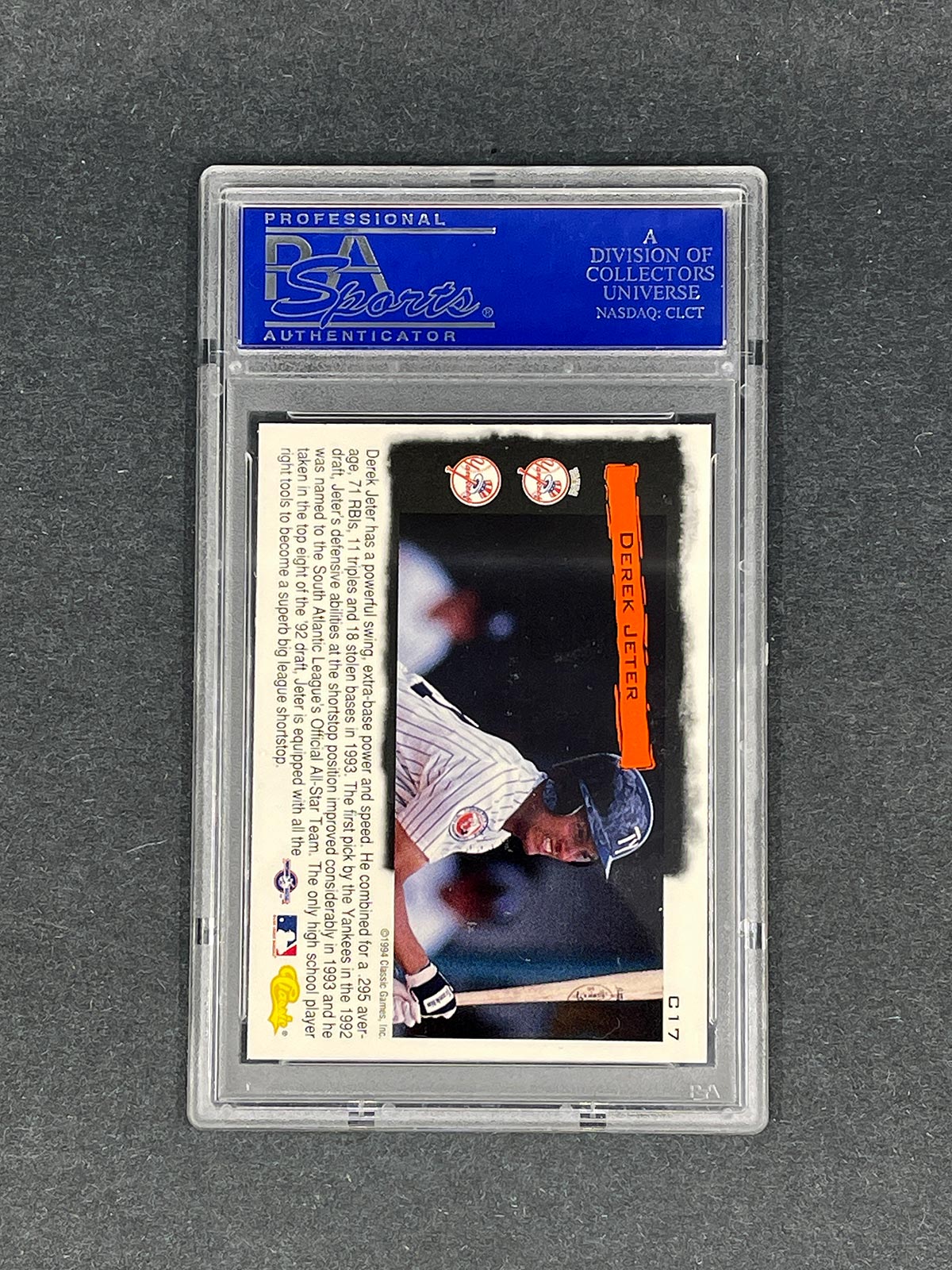 Derek Jeter - PSA 10 Four-Pack - Early Years and Legacy Set