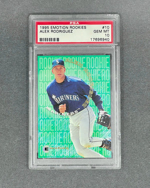 Alex Rodriguez - 1995 Emotion Rookies #10 - PSA 10