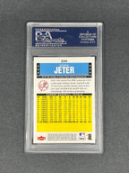 Derek Jeter - PSA 10 Four-Pack - Early Years and Legacy Set