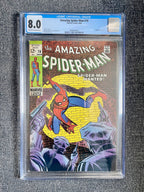 Amazing Spider-Man #70 - 1969 Spider-Man Wanted - CGC 8.0