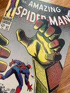 Amazing Spider-Man #67 - 1968 Classic Mysterio John Romita Sr. Cover - FINE+