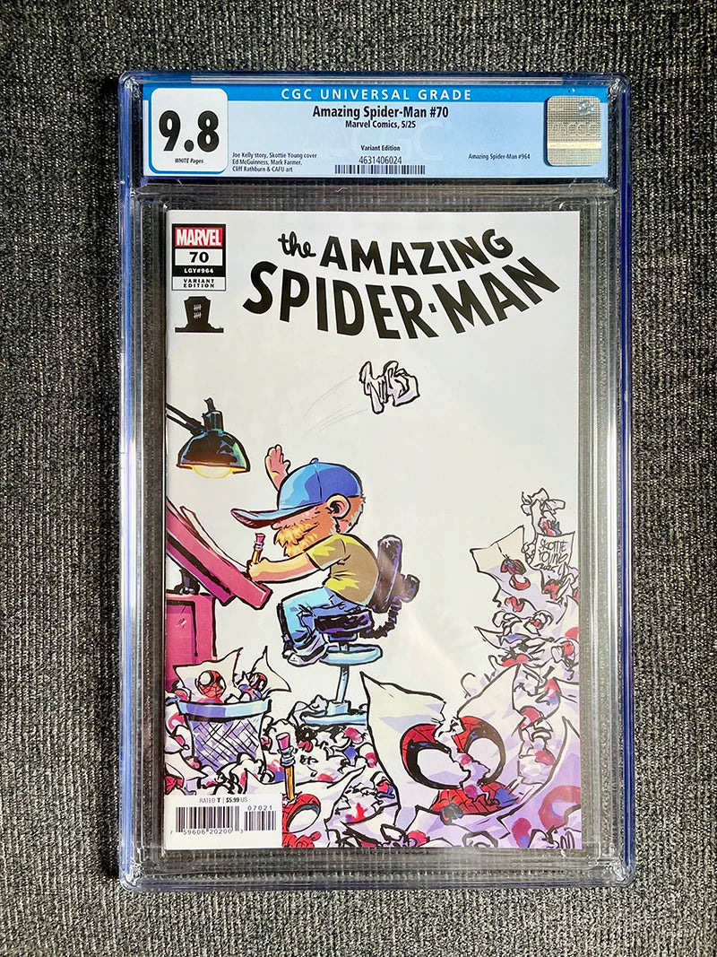 Amazing Spider-Man #70 – 2025 Skottie Young – CGC 9.8