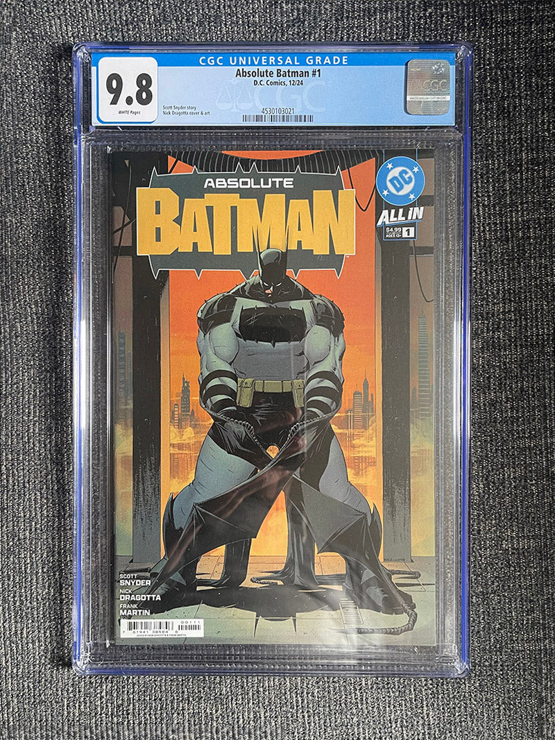 Absolute Batman #1 - 2024 First Print Dragotta Cover - CGC 9.8