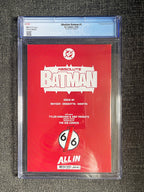 Absolute Batman #1 - Tyler Kirkham Virgin Variant Cover - CGC 9.8