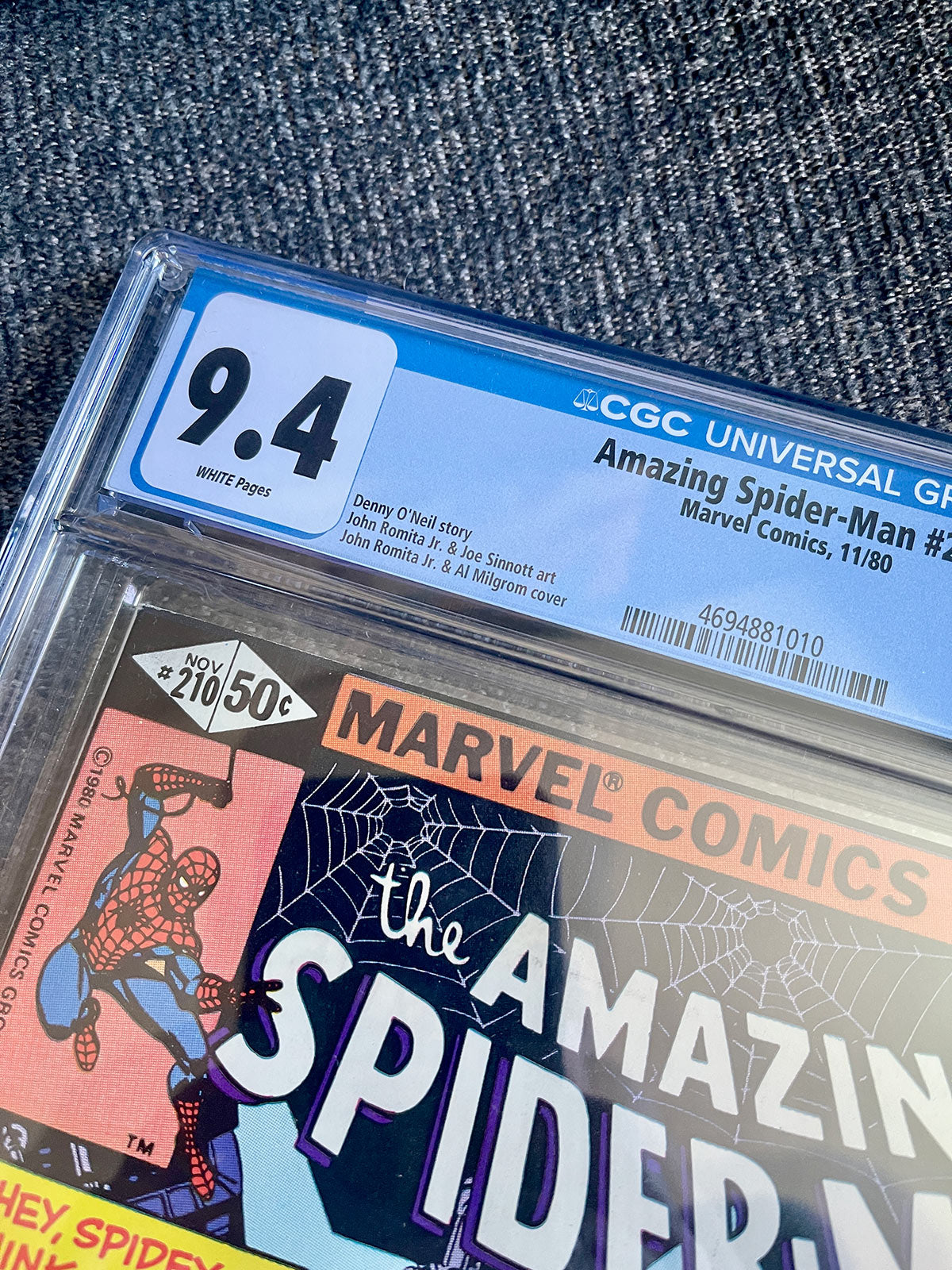 Amazing Spider-Man #210 - 1980 First Appearance of Madame Web – CGC 9.4