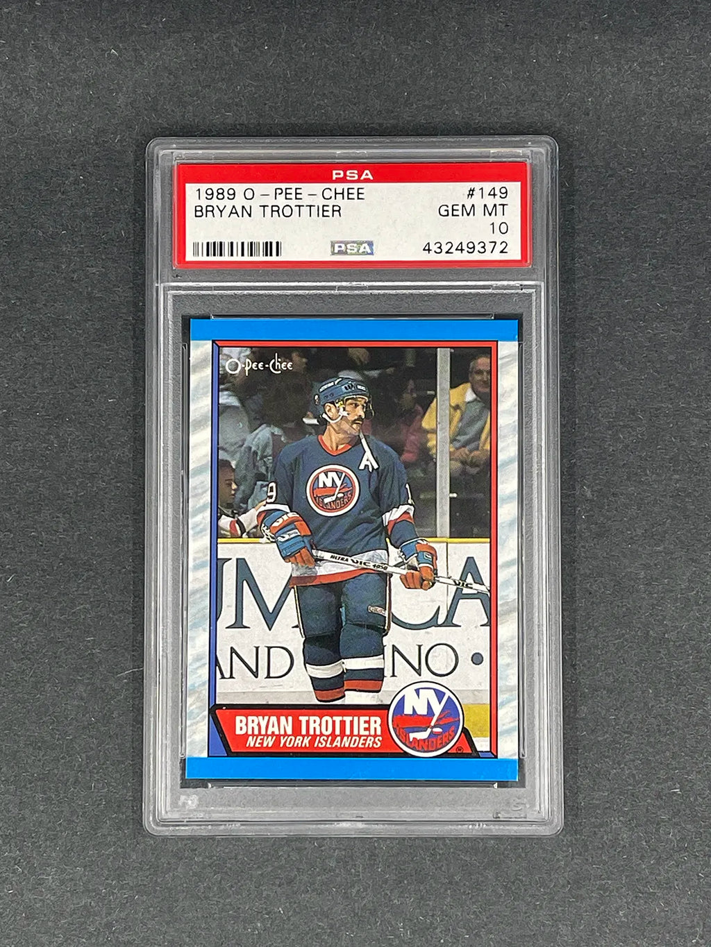 Bryan Trottier - 1989 O-PEE-CHEE #149 - PSA 10