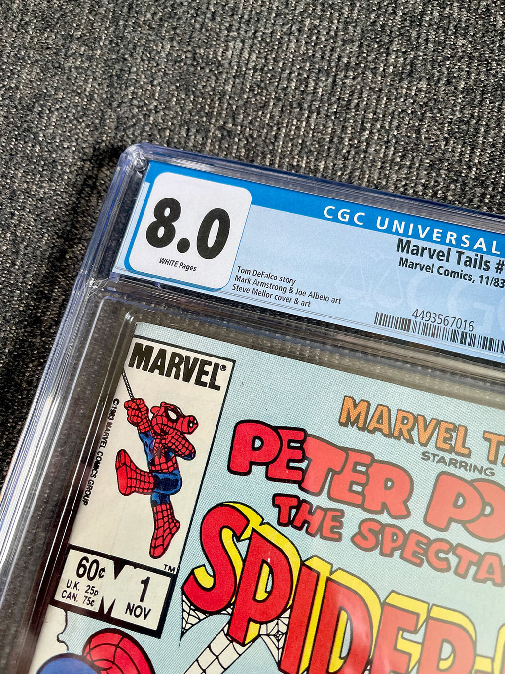 Marvel Tails Spectacular Spider-Ham #1 - 1983 First Appearance Spider-Ham - CGC 8.0
