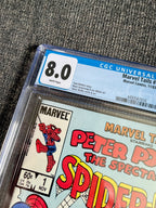 Marvel Tails Spectacular Spider-Ham #1 - 1983 First Appearance Spider-Ham - CGC 8.0