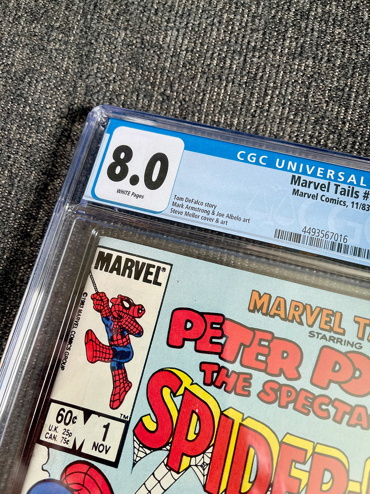 Marvel Tails Spectacular Spider-Ham #1 - 1983 First Appearance Spider-Ham - CGC 8.0