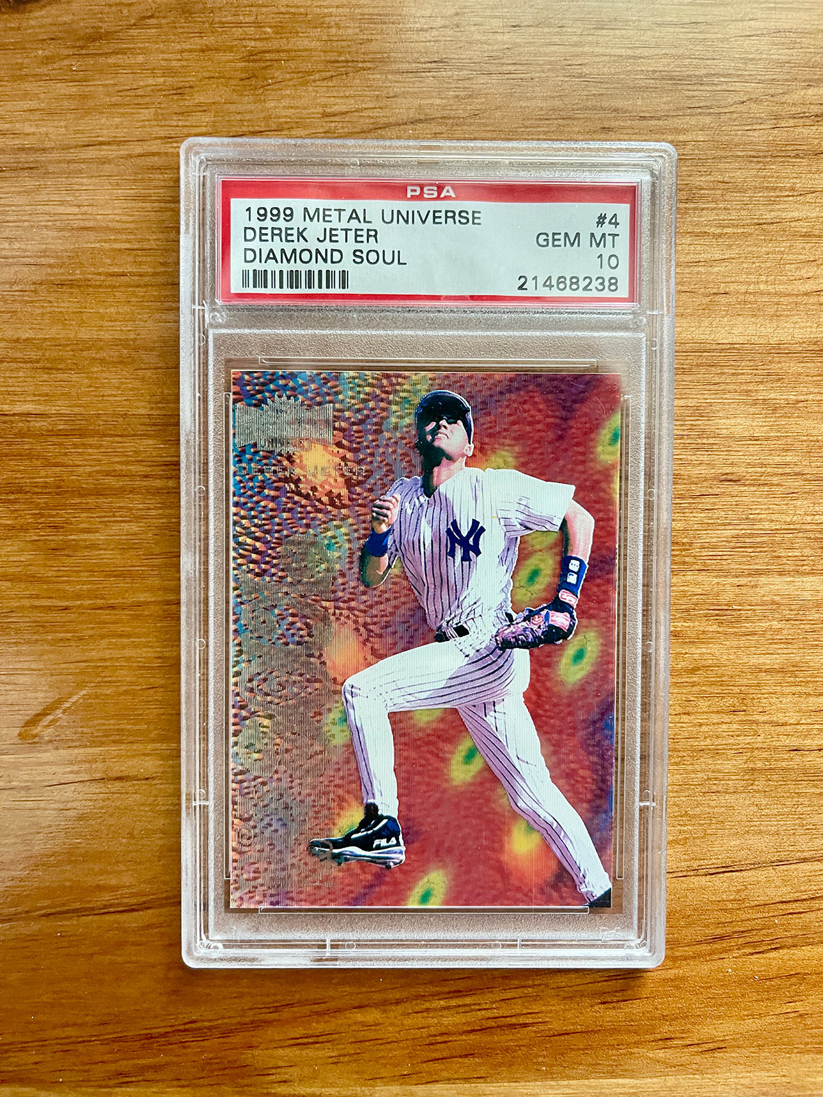 Derek Jeter - 1999 Metal Universe Diamond Soul #4 - PSA 10