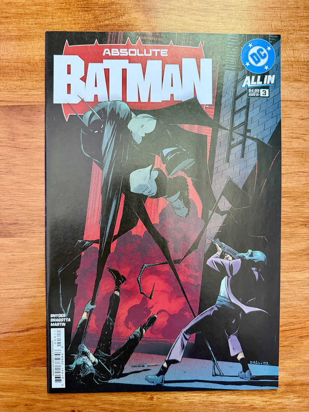 Absolute Batman #3 - 2024 Nick Dragotta Cover A - NM
