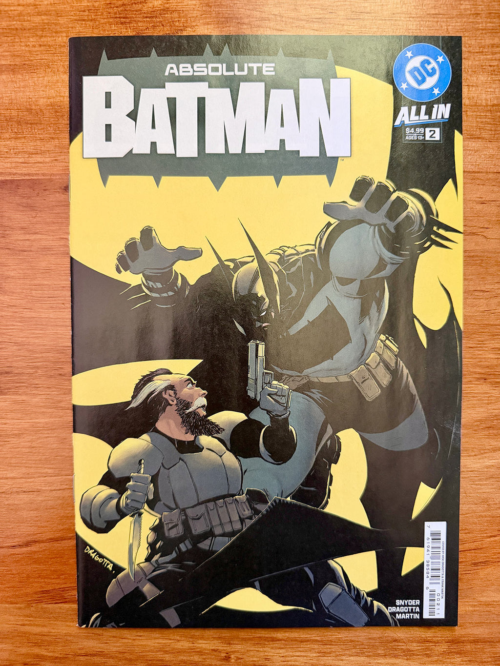 Absolute Batman #2 - 2024 Nick Dragotta Cover A - NM-