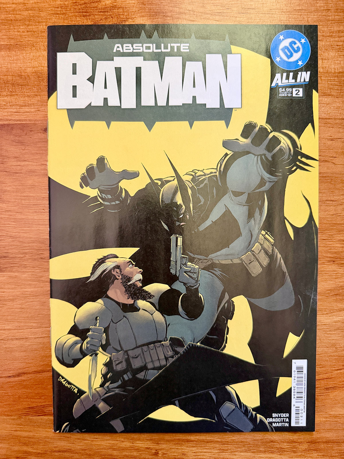Absolute Batman #2 - 2024 Nick Dragotta Cover A - NM-