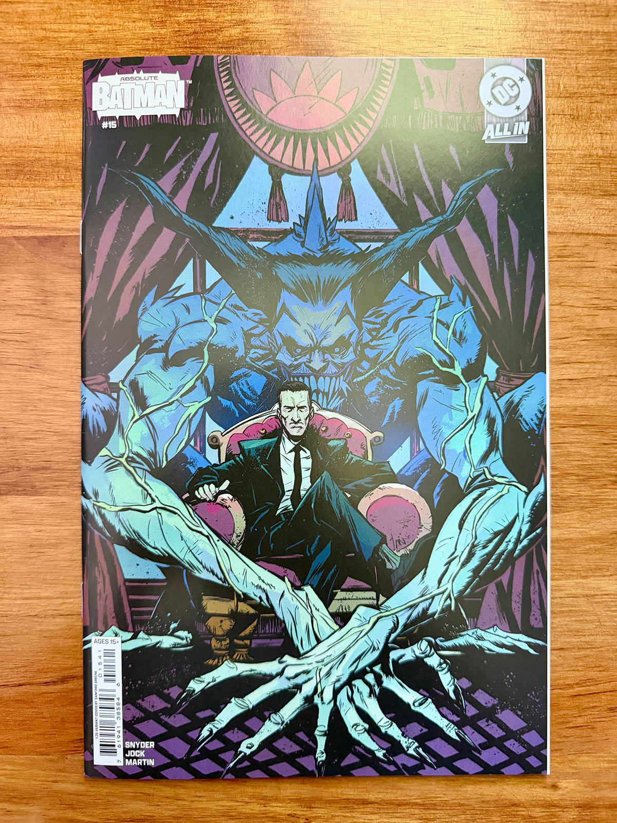 Absolute Batman #15 - 2025 First Joker Sanford Greene Variant - NM
