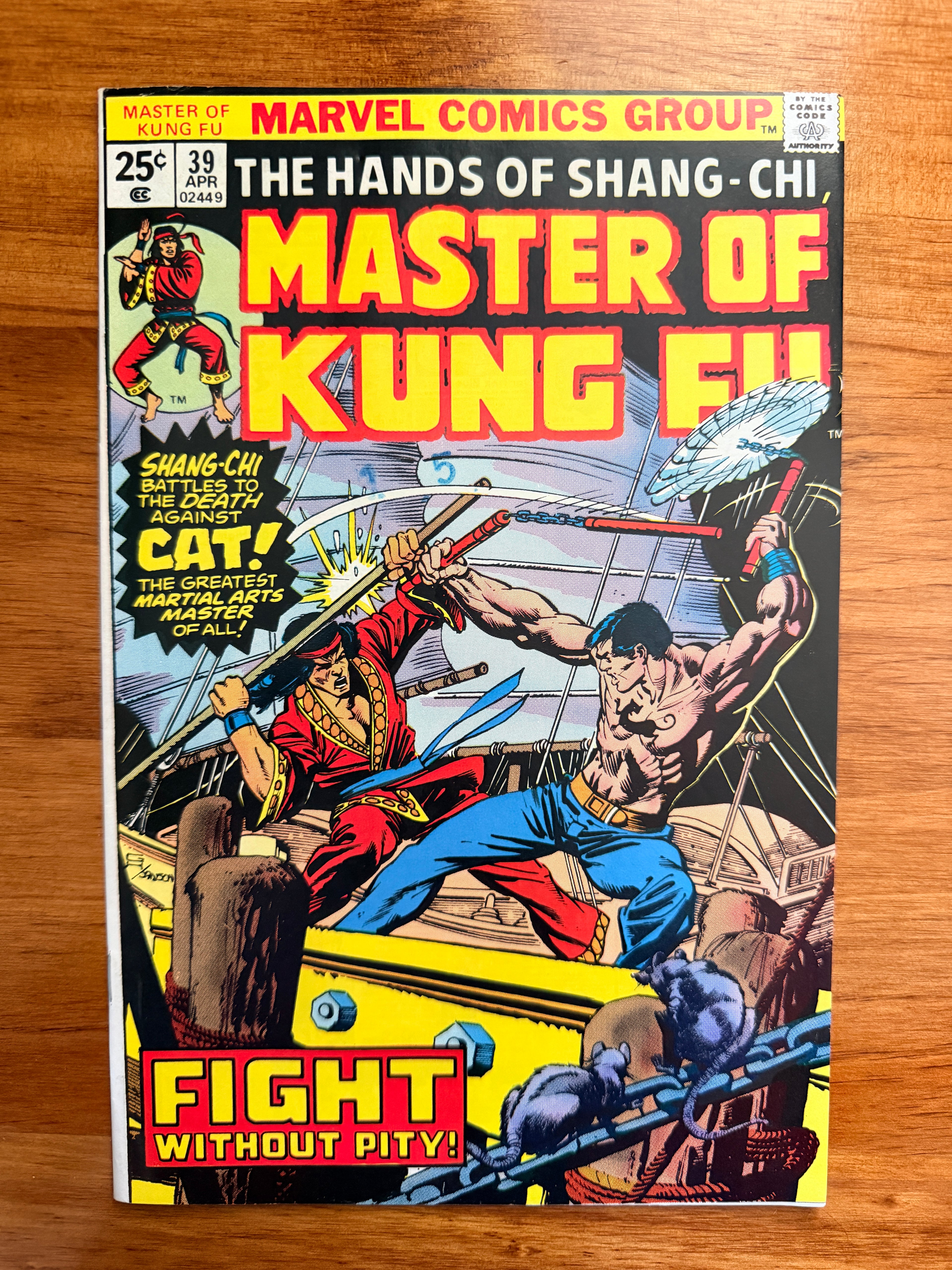 Master of Kung Fu Comics - 1974-1978 Raw Back Issues - Pick Your Issues