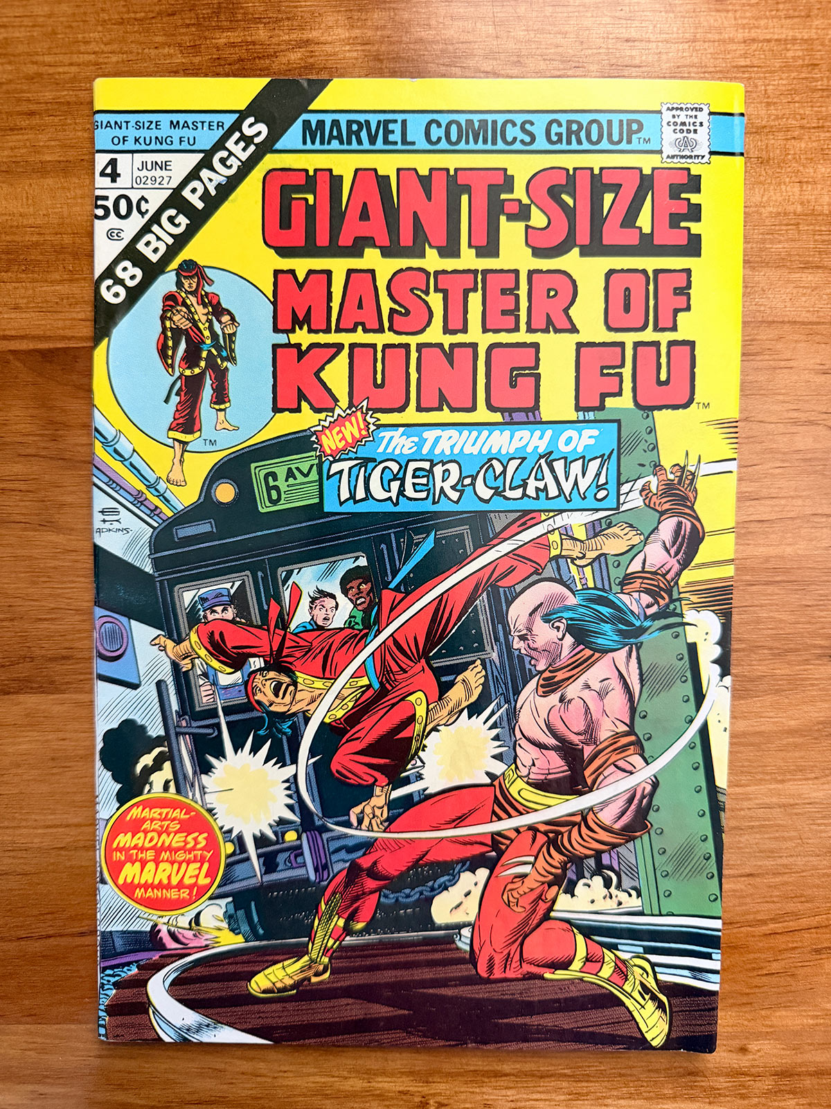 Master of Kung Fu Comics - 1974-1978 Raw Back Issues - Pick Your Issues