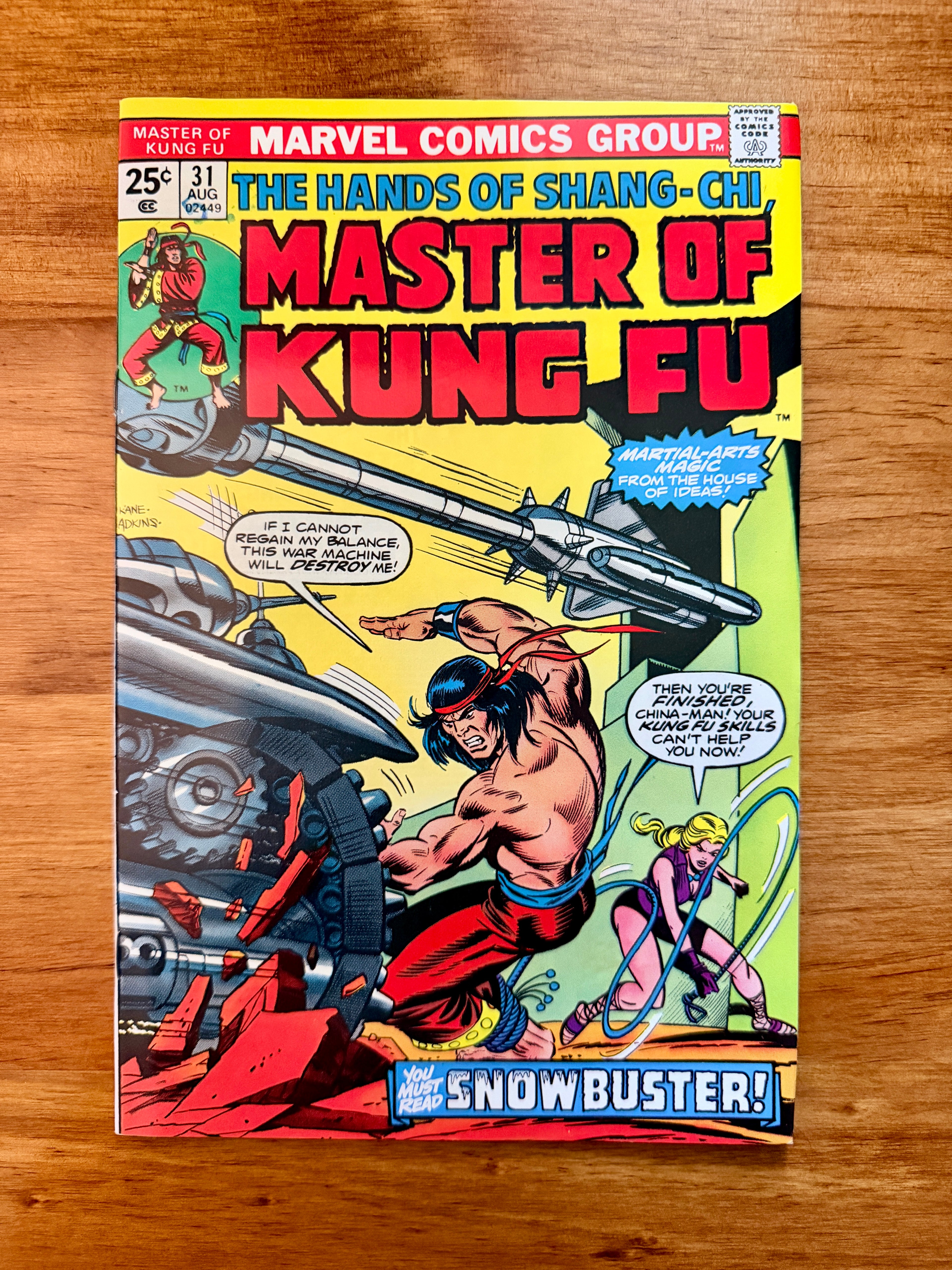 Master of Kung Fu Comics - 1974-1978 Raw Back Issues - Pick Your Issues