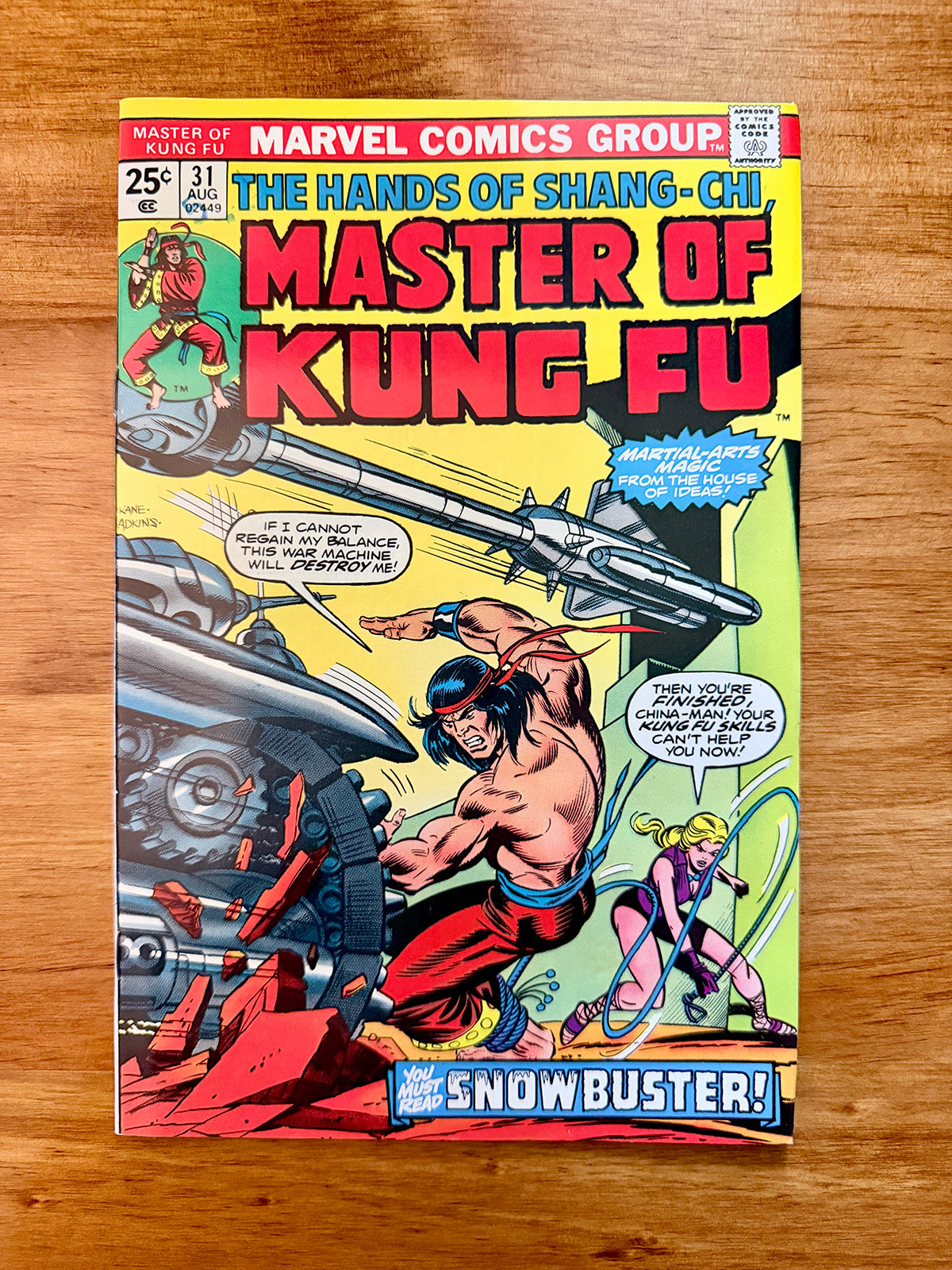 Master of Kung Fu Comics - 1974-1978 Raw Back Issues - Pick Your Issues