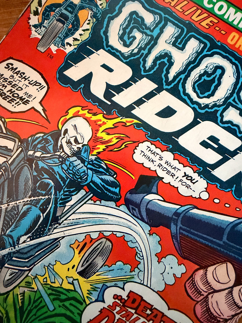 Ghost Rider #4 - 1974 Demolition Derby - FN+
