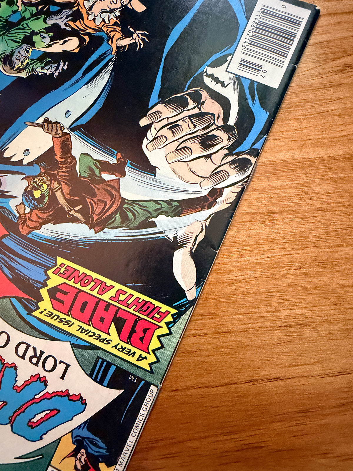 Tomb of Dracula #58 - 1977 Blade Appearance - VF-