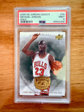 Michael Jordan – 2009 Upper Deck Jordan Legacy Gold #28 – PSA 9