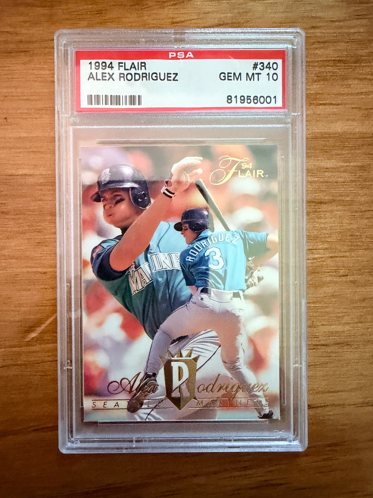 Alex Rodriguez - 1994 Flair  #340 - PSA 10