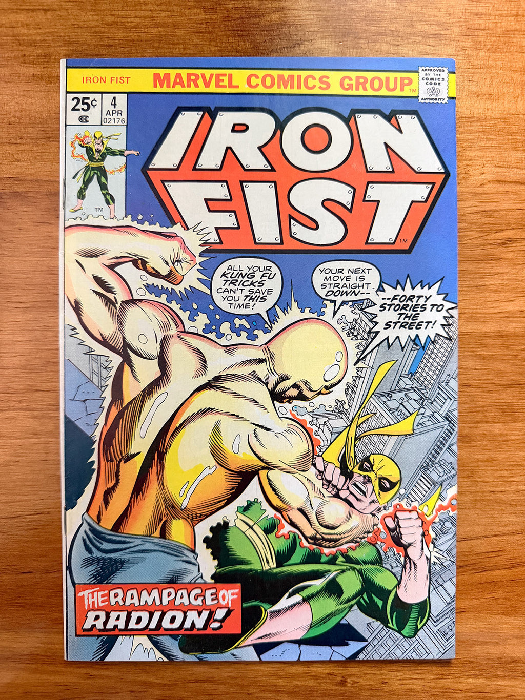 Iron Fist Comics - 1976-1977 Raw Back Issues - Pick Your Issues