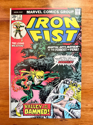 Iron Fist #2 - 1975 Origin Story - VF+