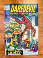 Daredevil #73 - 1971 Iron Man and Nick Fury Appearance - VF-