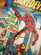 Daredevil #73 - 1971 Iron Man and Nick Fury Appearance - VF-
