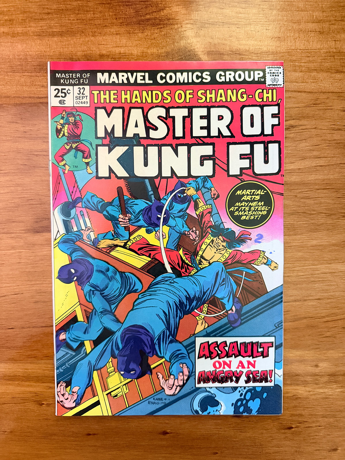 Master of Kung Fu Comics - 1974-1978 Raw Back Issues - Pick Your Issues