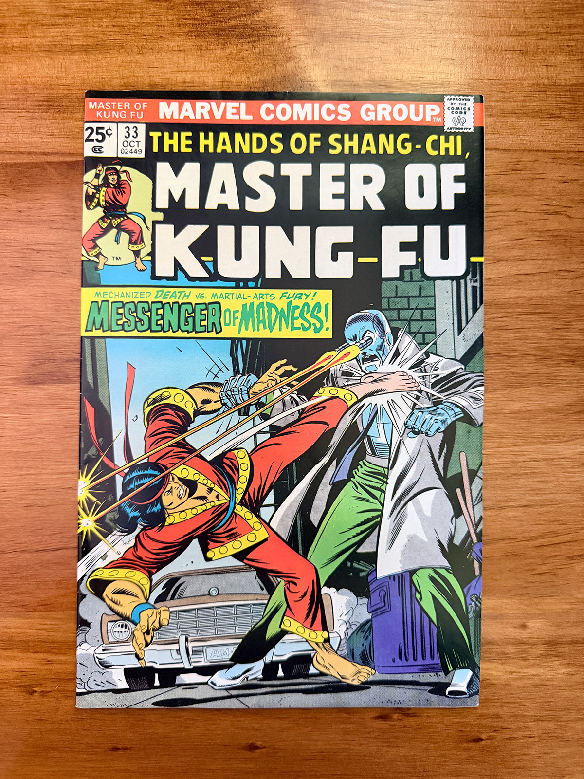 Master of Kung Fu Comics - 1974-1978 Raw Back Issues - Pick Your Issues
