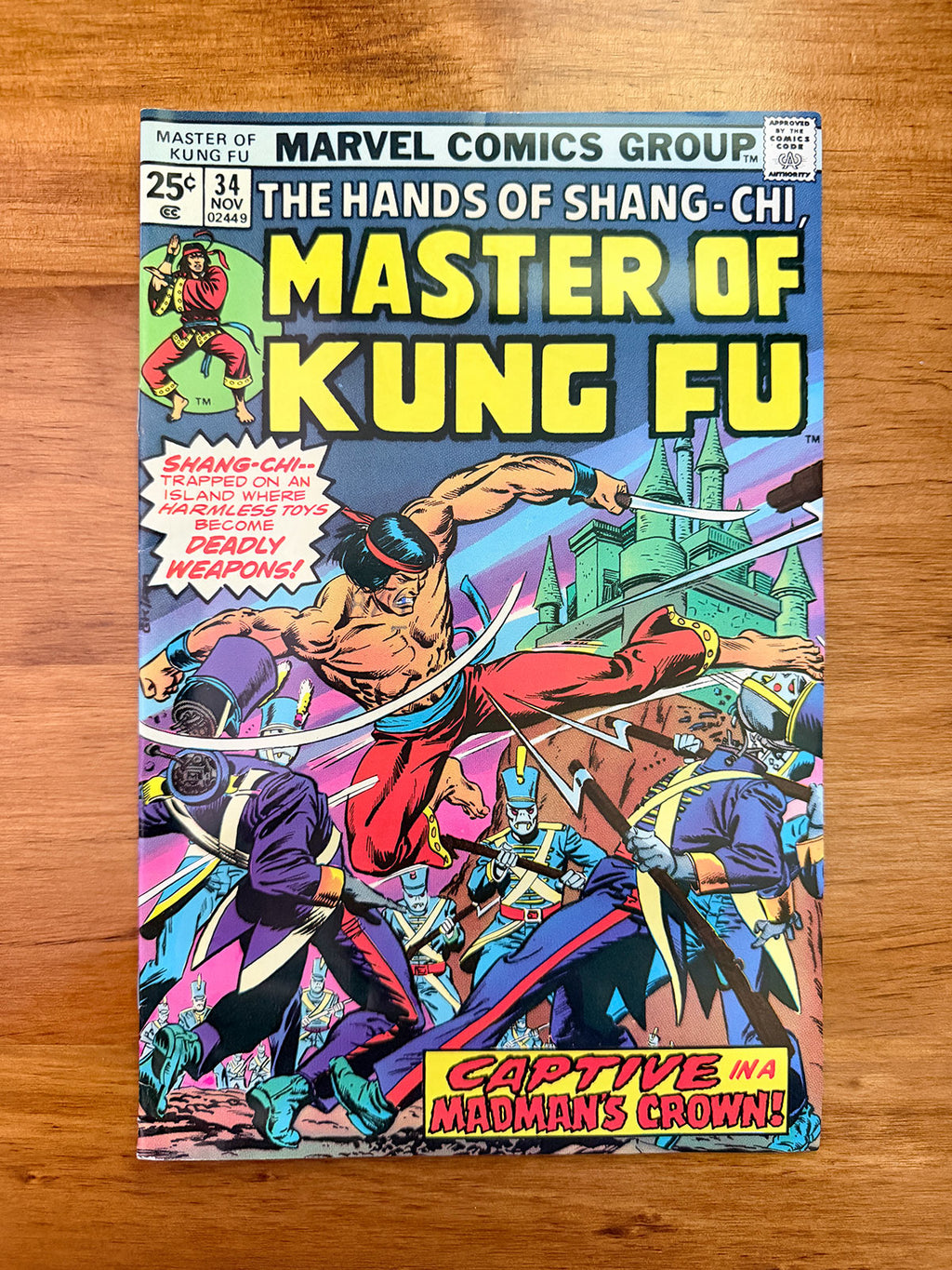 Master of Kung Fu Comics - 1974-1978 Raw Back Issues - Pick Your Issues