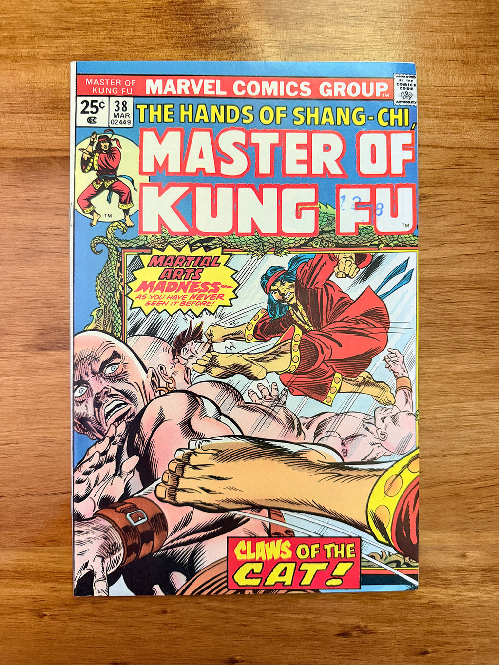Master of Kung Fu Comics - 1974-1978 Raw Back Issues - Pick Your Issues