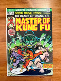 Master of Kung Fu #15 - 1973 KEY First Appearance of Shang-Chi - VF+