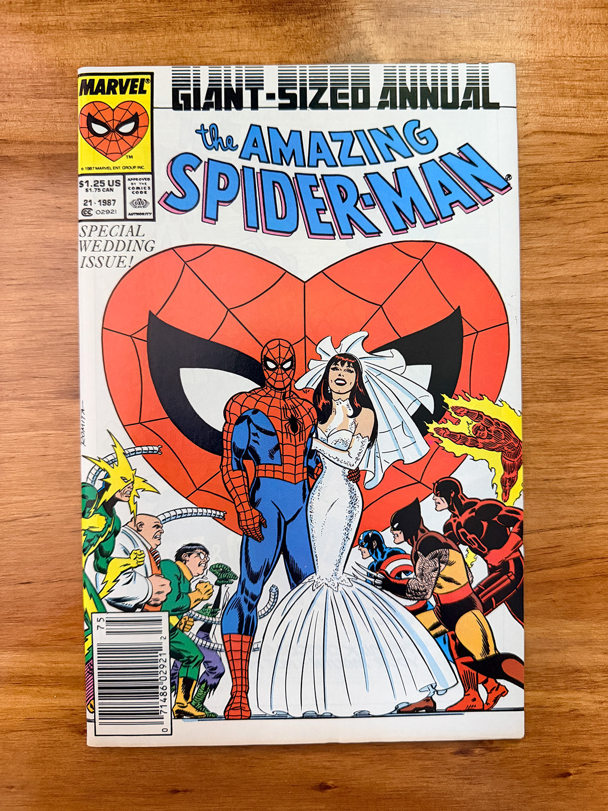 Amazing Spider-Man Annual #21 – 1987 Wedding Issue Two-Pack – Peter Parker & Spider-Man Variants – NM-