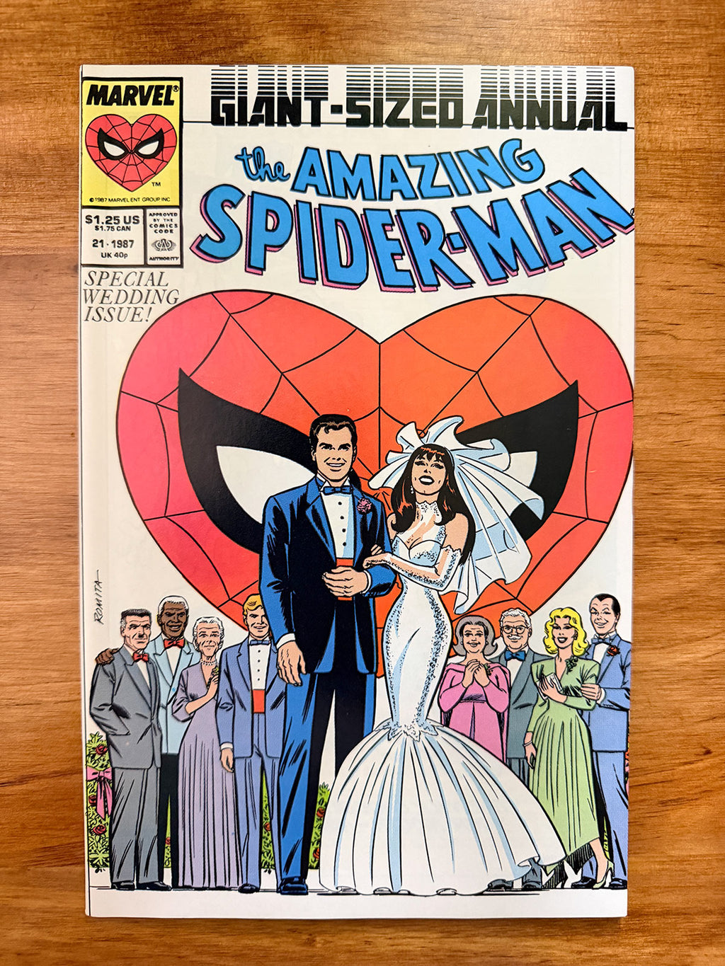 Amazing Spider-Man Annual #21 – 1987 Wedding Issue Two-Pack – Peter Parker & Spider-Man Variants – NM-