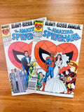 Amazing Spider-Man Annual #21 – 1987 Wedding Issue Two-Pack – Peter Parker & Spider-Man Variants – NM-