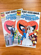 Amazing Spider-Man Annual #21 – 1987 Wedding Issue Two-Pack – Peter Parker & Spider-Man Variants – NM-