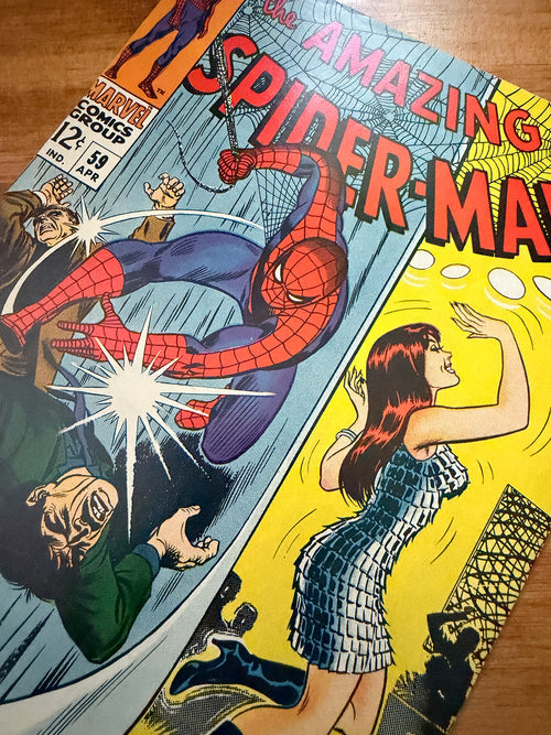 Amazing Spider-Man #59 - 1968 First Mary Jane Cover - VF