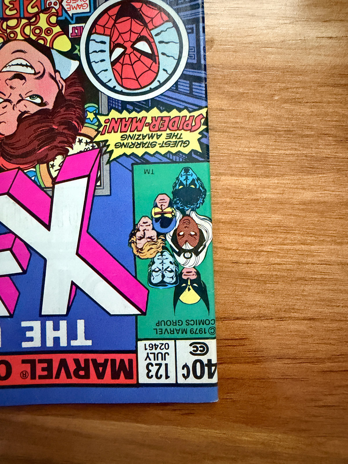 Uncanny X-Men #123 Newsstand - 1979 Controversial Storm Issue - VF