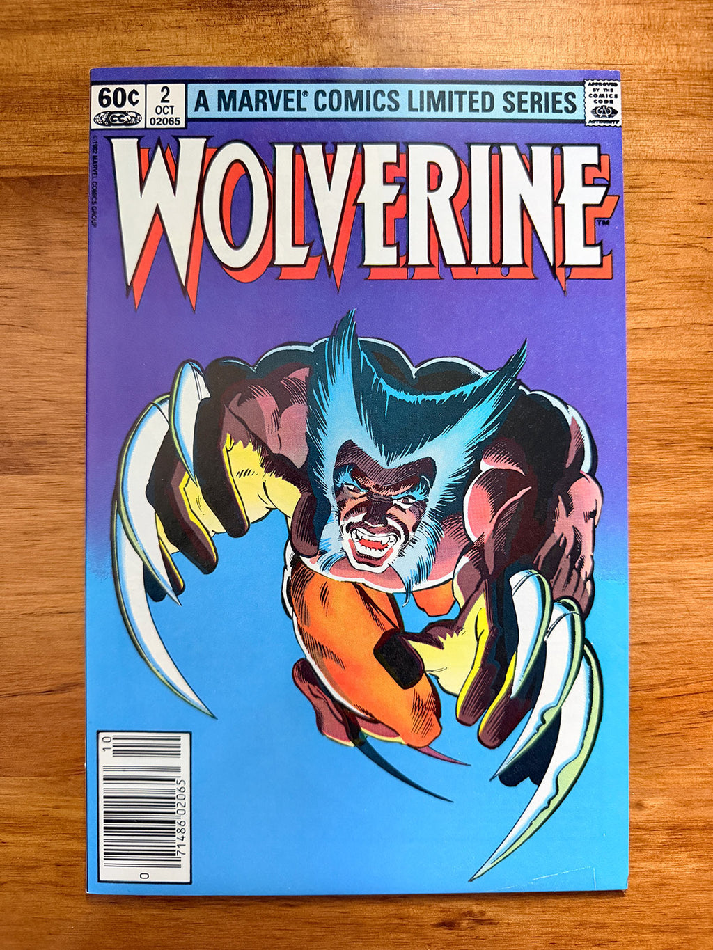 Wolverine #1-4 Complete Limited Series - 1982 Newsstand - HIGH GRADE SET