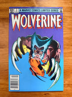 Wolverine #1-4 Complete Limited Series - 1982 Newsstand - HIGH GRADE SET