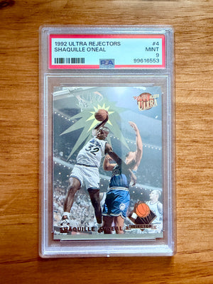 Shaquille O’Neal - 1992 Fleer Ultra Rejectors #4 - PSA 9