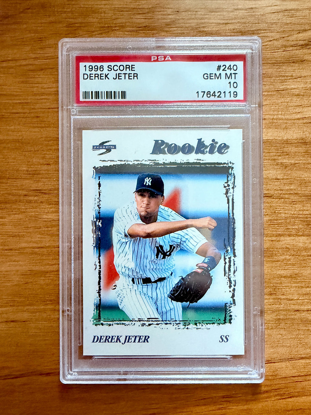 Derek Jeter - 1996 Score #240 - PSA 10